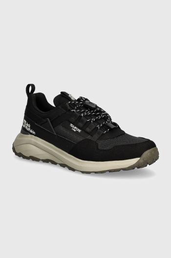 Topánky Jack Wolfskin Dromoventure Athletic Texapore Low dámske, čierna farba, A63298