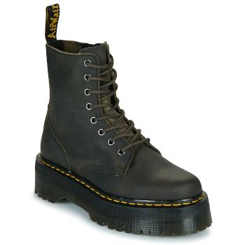 Dr. Martens  Jadon Charcoal Grey Burnished Waxy Pull Up  Polokozačky Hnedá