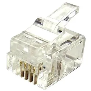 10-pack, Datacom, RJ11, CAT3, UTP, 6p4c, netienený, skladaný, na licnu (lanko) (4111)