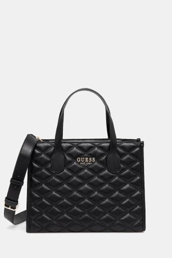 Kabelka Guess TAMSIN čierna farba, HWQG96 32220