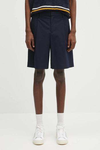 Bavlnené šortky A.P.C. short crew tmavomodrá farba, COHFU.H10198