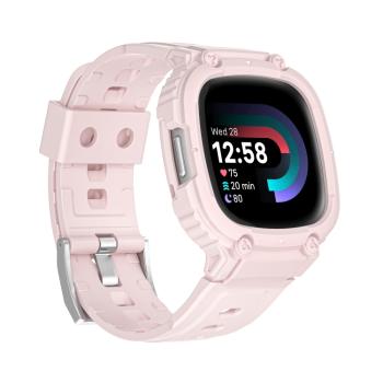 GLACIER Ochranné puzdro pre Fitbit Versa 4 / 3 / 2 / 1 ružové