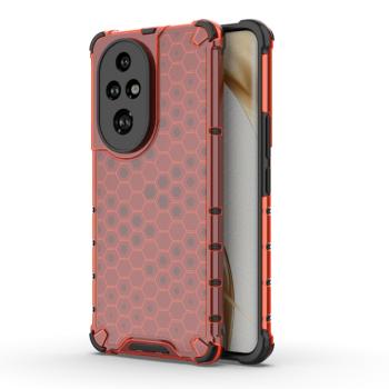 HONEYCOMB Ochranný kryt Honor 200 Pro červený