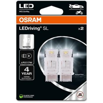 OSRAM LEDriving SL P27/7W Studeně bílá 6000K 12V dva kusy v balení (3157DWP-02B)