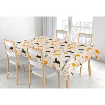 Bellatex Obrus Adéla Kitty žltý , 120 x 140 cm