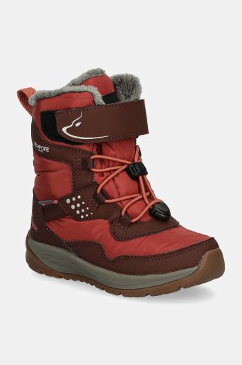 Zimné topánky Jack Wolfskin bordová farba, A62143
