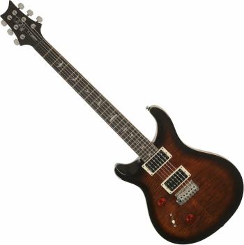 PRS SE Lefty Custom 24 Violin Top Carve Black Gold Sunburst Elektrická gitara