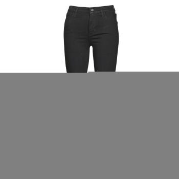 Levis  720 HIRISE SUPER SKINNY  Džínsy Skinny Čierna