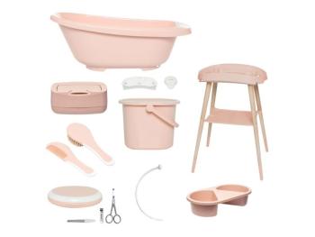 BÉBÉ-JOU Sada digitálna kúpacia Sense Plus 8 dielna Pale Pink
