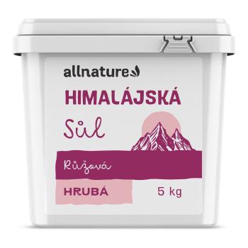 ALLNATURE Himalájska soľ ružová hrubá 5 kg