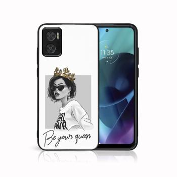 MY ART Ochranný obal Motorola Moto E22 / E22i QUEEN (139)