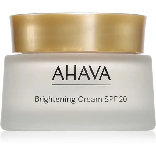 AHAVA Time To Smooth rozjasňujúci hydratačný krém SPF 20 50 ml