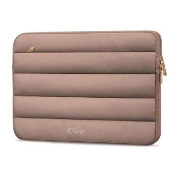 TECH-PROTECT FLUFFY Puzdro na notebook s uhlopriečkou 13 - 14" WALNUT