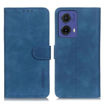 KHAZNEH RETRO Zaklápacie puzdro pre Motorola Moto G85 5G modré