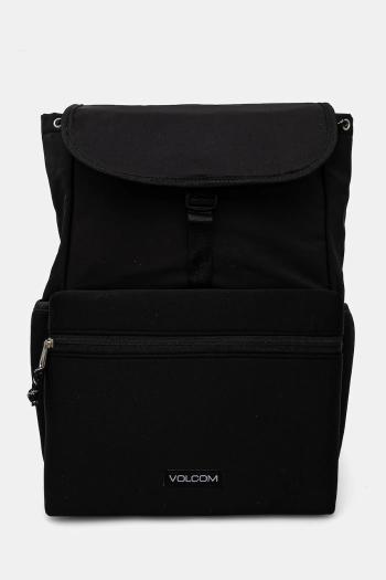 Ruksak Volcom čierna farba, veľký, jednofarebný, VMXX08KWEA