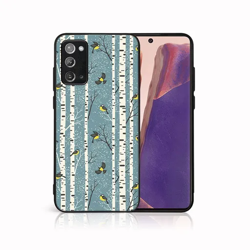 MY ART Obal s vianočným dizajnom Samsung Galaxy Note 20 BIRCH (072)