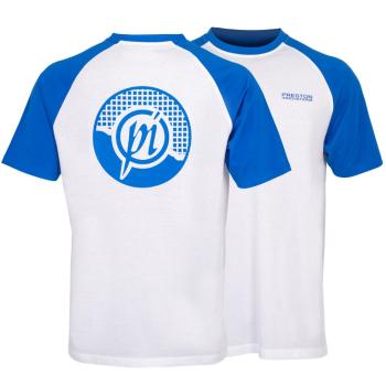 Preston innovations tričko lightweight white raglan t-shirt - xl