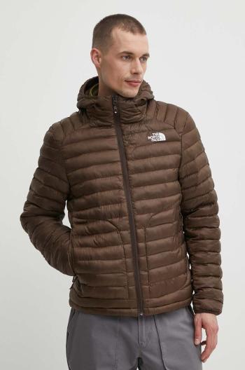 Športová bunda The North Face Huila hnedá farba, NF0A85A3HCF1