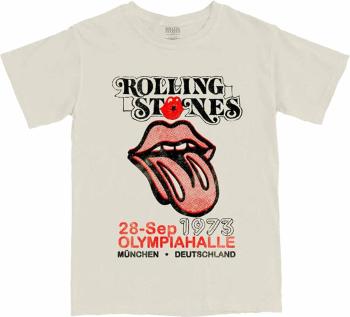 The Rolling Stones Tričko Munich '73 Unisex Sand XL