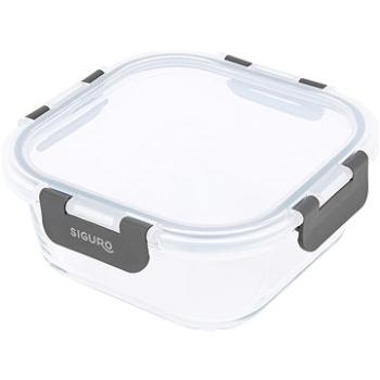 Siguro Dóza na potraviny Glass Seal 0,8 l, 7 × 16 × 16 cm (SGR-FO-G108Y)