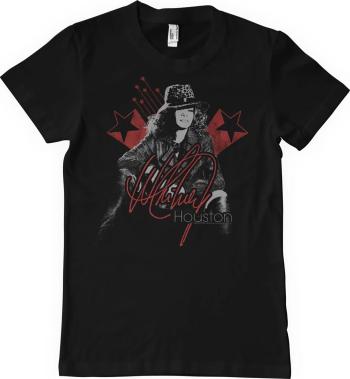 Whitney Houston Tričko Whitney Houston Unisex Black XL