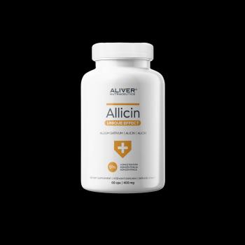 ALIVER NUTRACEUTICS Allicín extrakt z cesnaku 60 kapsúl