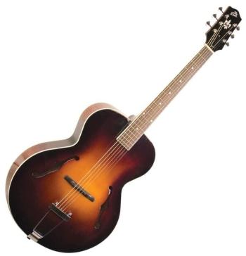 The Loar LH-600 Vintage Sunburst Semiakustická gitara