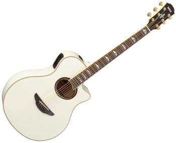 Yamaha APX 1000 PW Pearl White Elektroakustická gitara Jumbo