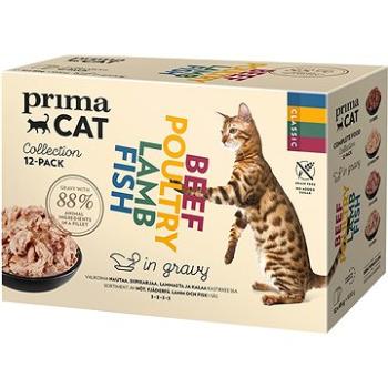 PrimaCat klasik multipack 12× 85 g v štave (6430069586643)