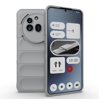 STEPS Ochranný kryt pre Nothing Phone (3a) Pro svetlošedý