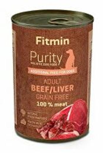 Fitmin dog Purity konzerva s hovädzím mäsom a pečeňou 400g + Množstevná zľava