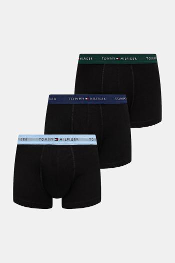 Boxerky Tommy Hilfiger 3-pak čierna farba, UM0UM02763