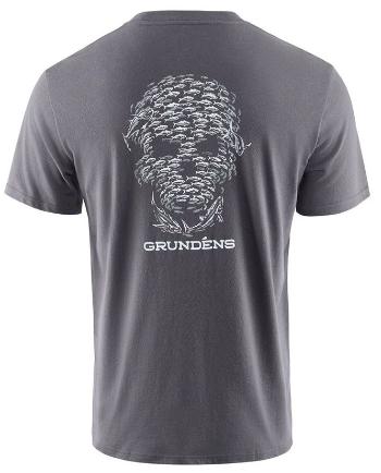 Grundéns tričko bait ball ss t-shirt anchor - l