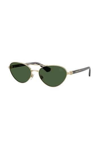 Slnečné okuliare Burberry dámske, žltá farba, 0BE3165