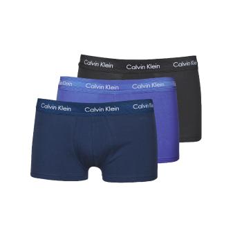 Calvin Klein Jeans  RISE TRUNK X3  Boxerky Modrá