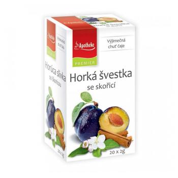 APOTHEKE Horúca slivka so škoricou čaj 20x2g