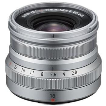 Fujifilm Fujinon XF 16 mm f/2,8 R WR strieborný (16611693)