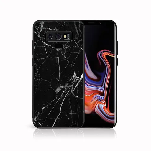 MY ART Ochranný obal pre Samsung Galaxy Note 9 BLACK MARBLE (142)