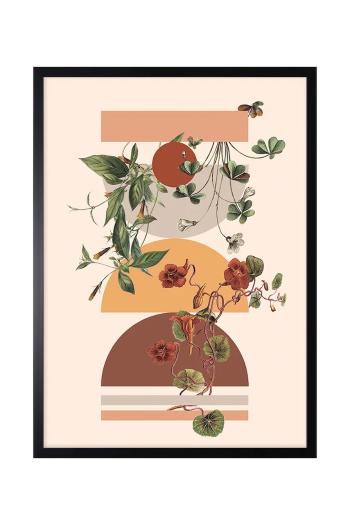 Nástenná dekorácia v ráme 50 x 70 cm viac farieb