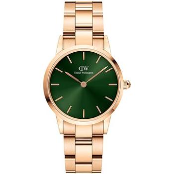 DANIEL WELLINGTON Iconic Emerald 28 mm Rose gold (7315030021844)