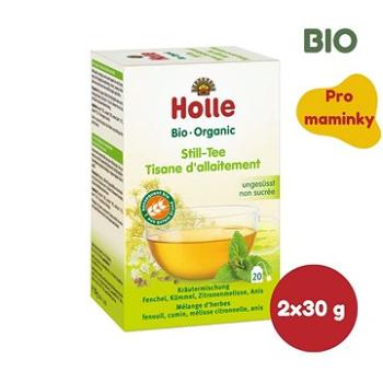 HOLLE Bio Čaj pre dojčiace mamičky 2 × 30 g (7640104957560)