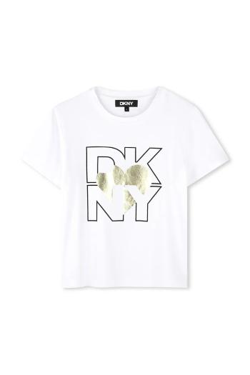 Detské tričko Dkny zlatá farba, D62305