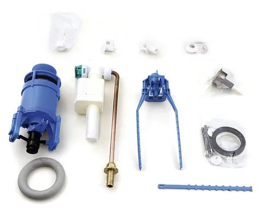 KERASAN - Splachovacia súprava, spodné napúšťanie 1/2", bronz 750993