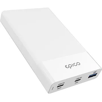 Epico 60 W & 18 W PD CHARGER – biela (9915101100082)