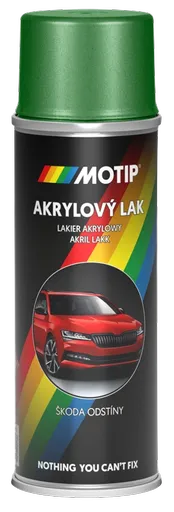 AUTOSPREJ ŠKODA - Metalíza na auto v spreji AC9560 - zelená pacifik 0,2 L