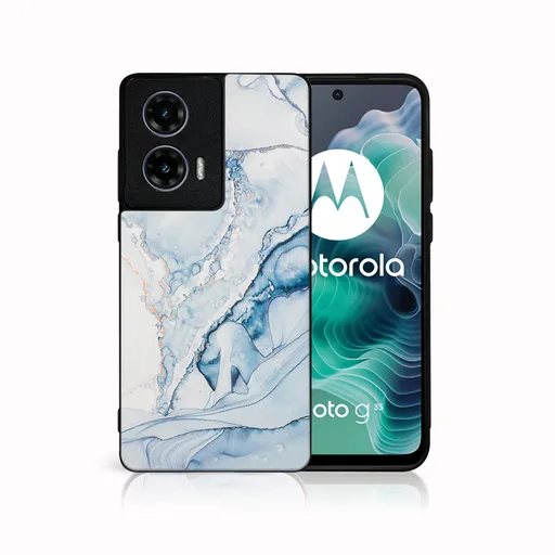 MY ART Ochranný kryt pre Motorola Moto G35 5G LIGHT BLUE (149)