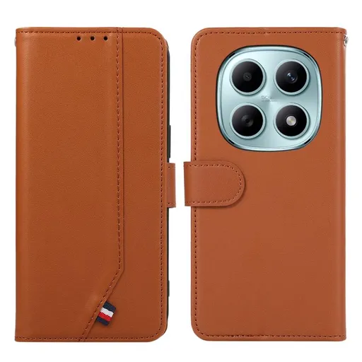 ABEEL DELICATE Peňaženkový obal Xiaomi Redmi Note 15 5G / POCO M8 5G hnedý