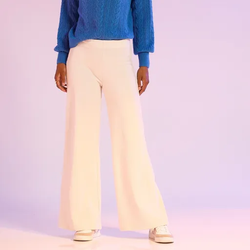 Široké menčestrové nohavice