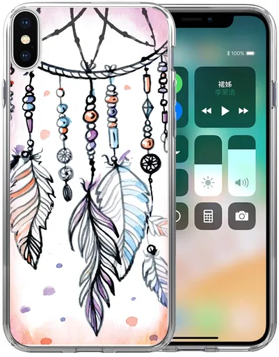 PROTEMIO MY ART Ochranný kryt Apple iPhone XS Max LAPAČ SNOV (20)