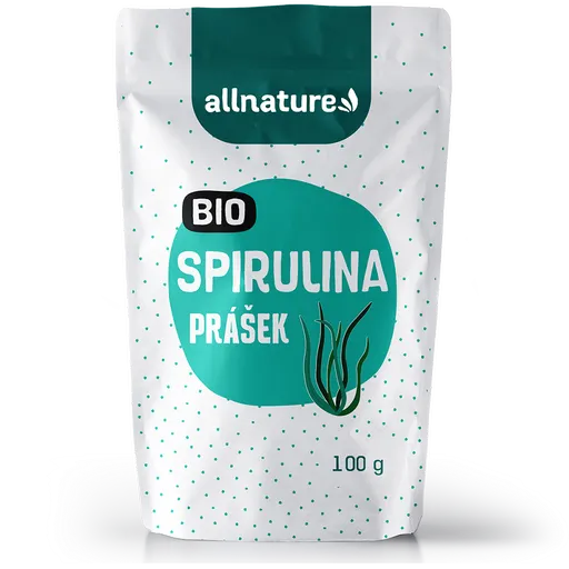 ALLNATURE Spirulina prášok BIO 100 g